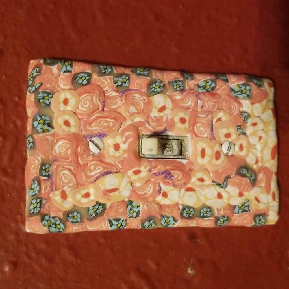 Decorative femo light switch cover